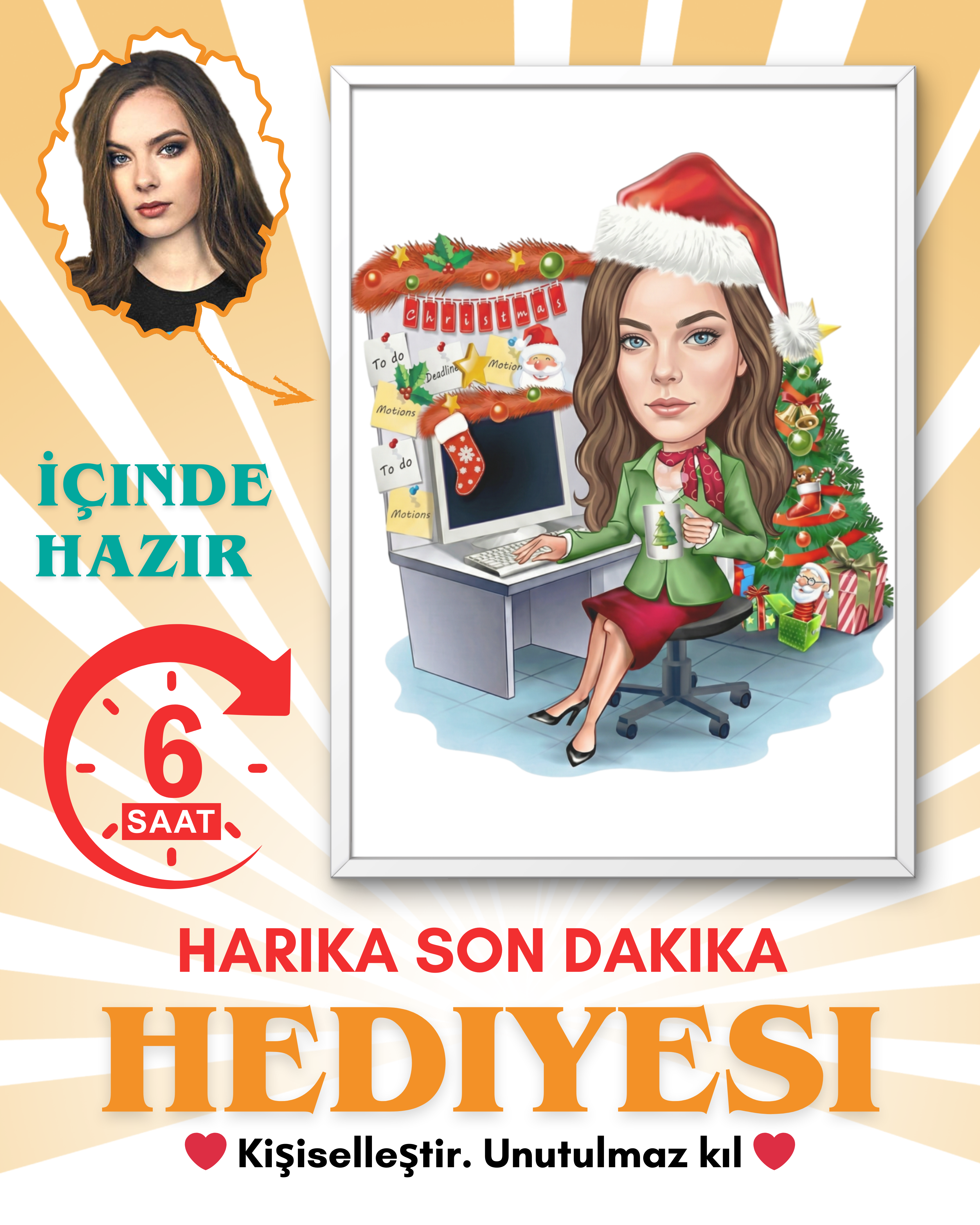 P05 : Warm Holiday Office Scene