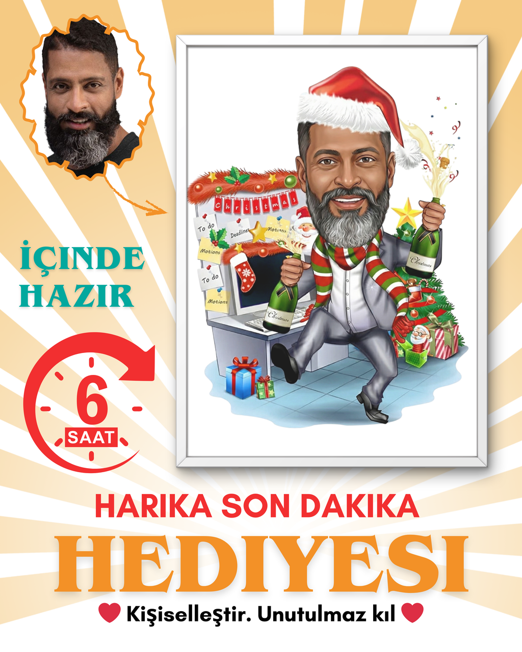 P02 : Festive Celebration Portrait