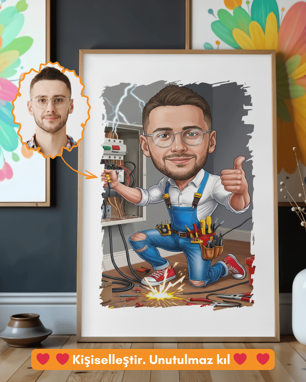 P06 : Professional Electrical Work Portrait