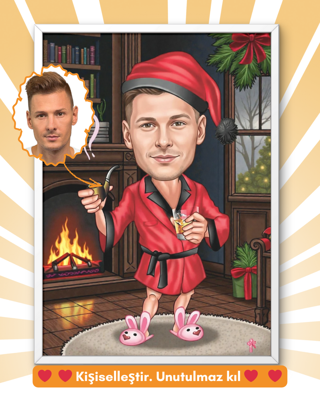 P29 : Christmas bathroom scene