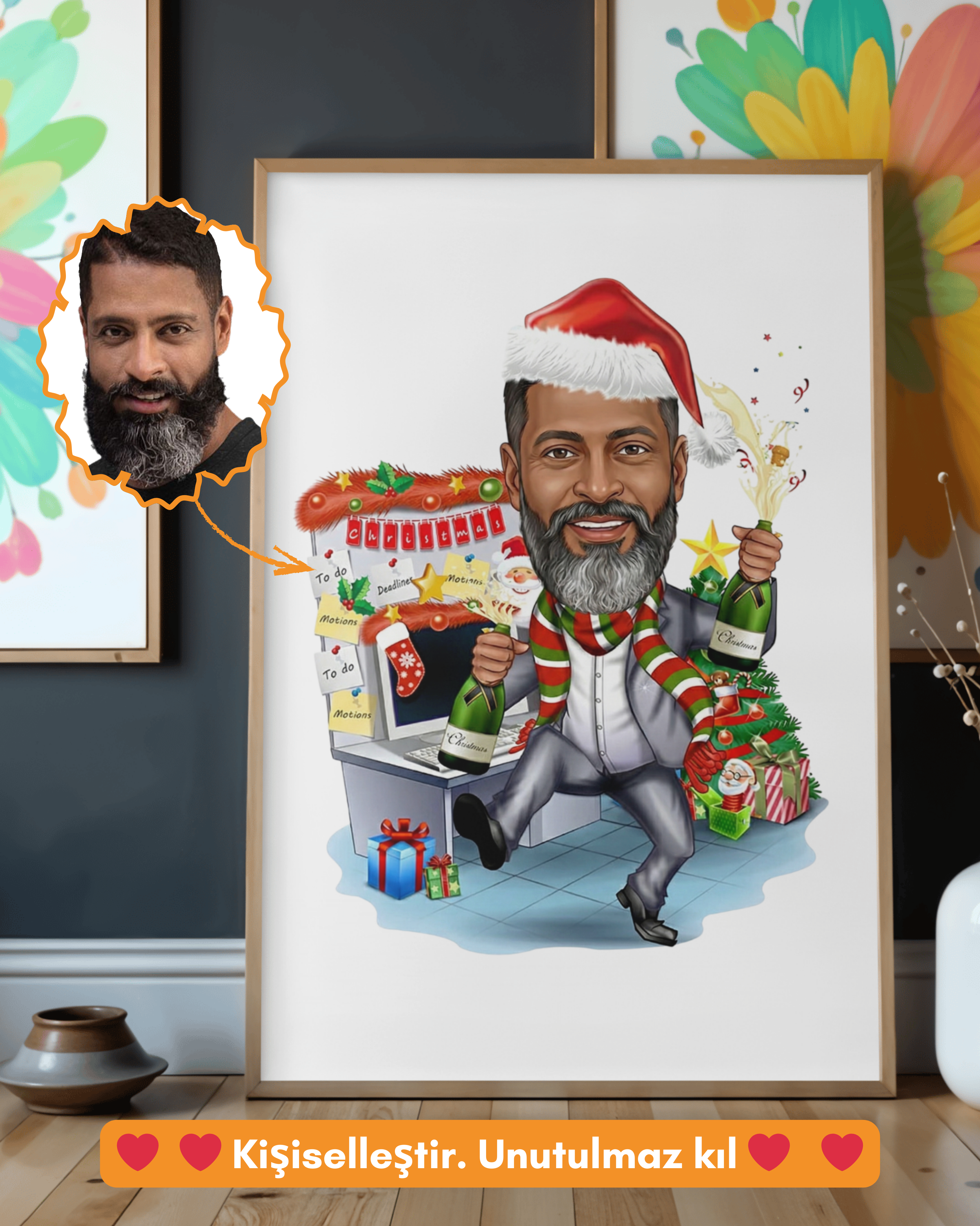 P02 : Festive Celebration Portrait