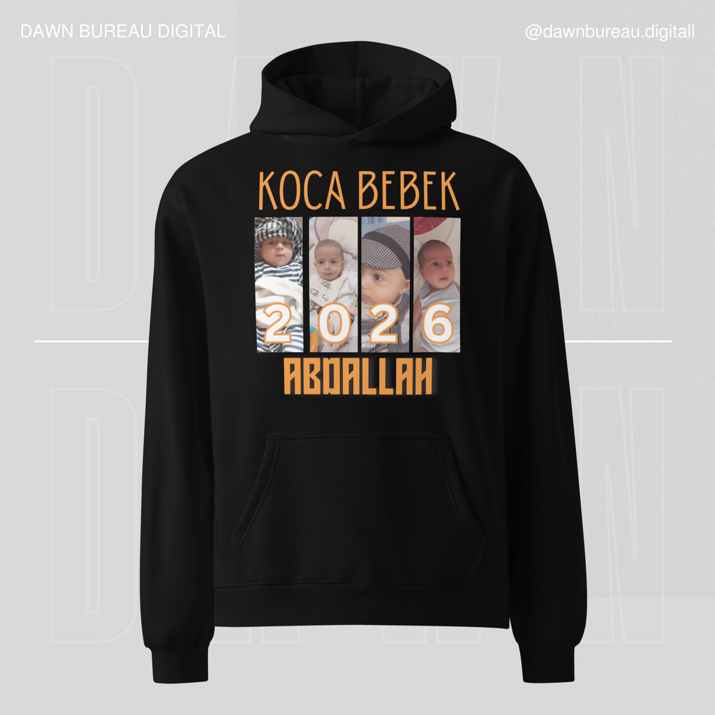 The Special Baby ( KOCA BEBEK )– Custom Baby Photo Hoodie Personalized Cotton Gift for Birthdays & Celebrations
