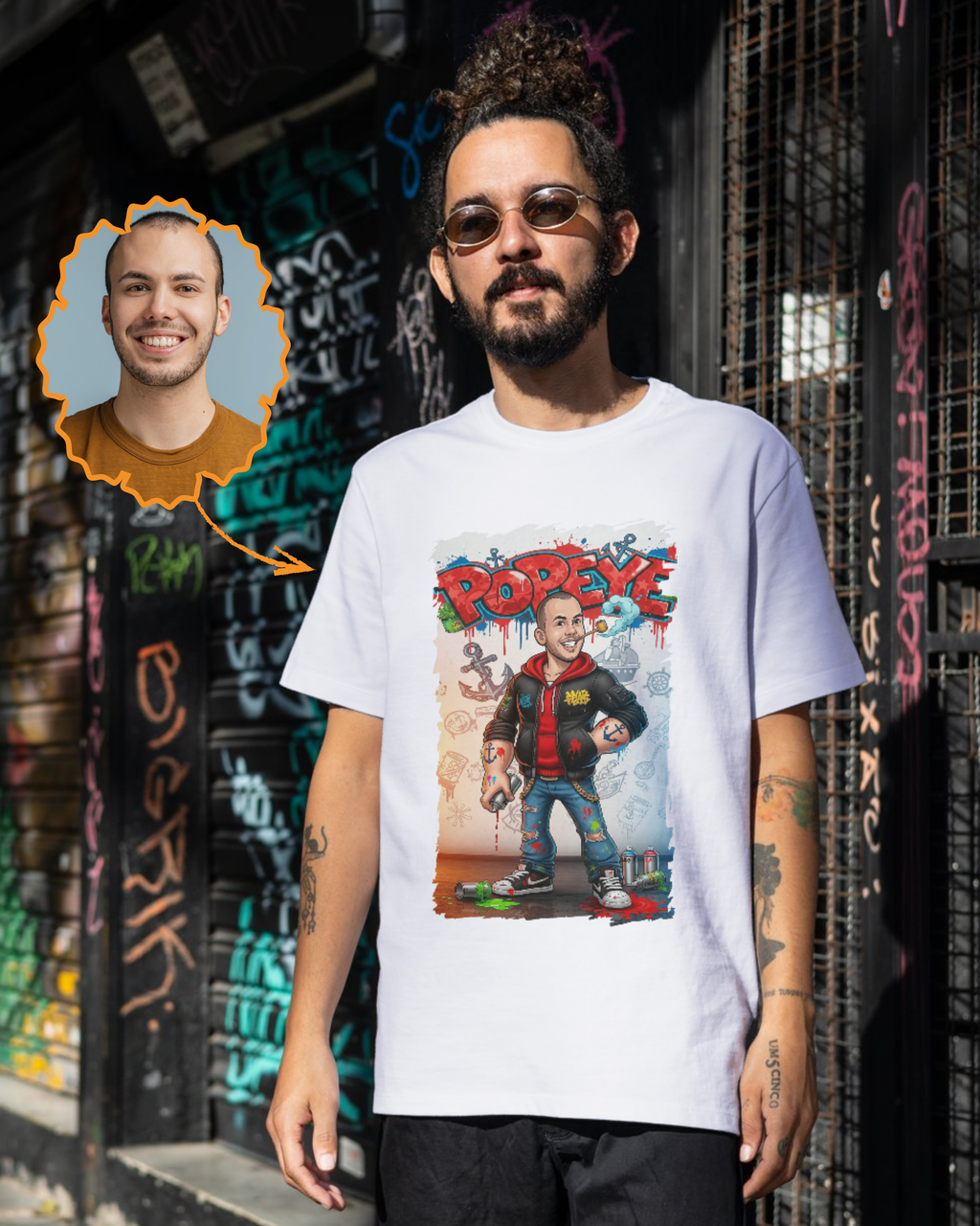 P12 :Urban Graffiti Street Art Scene