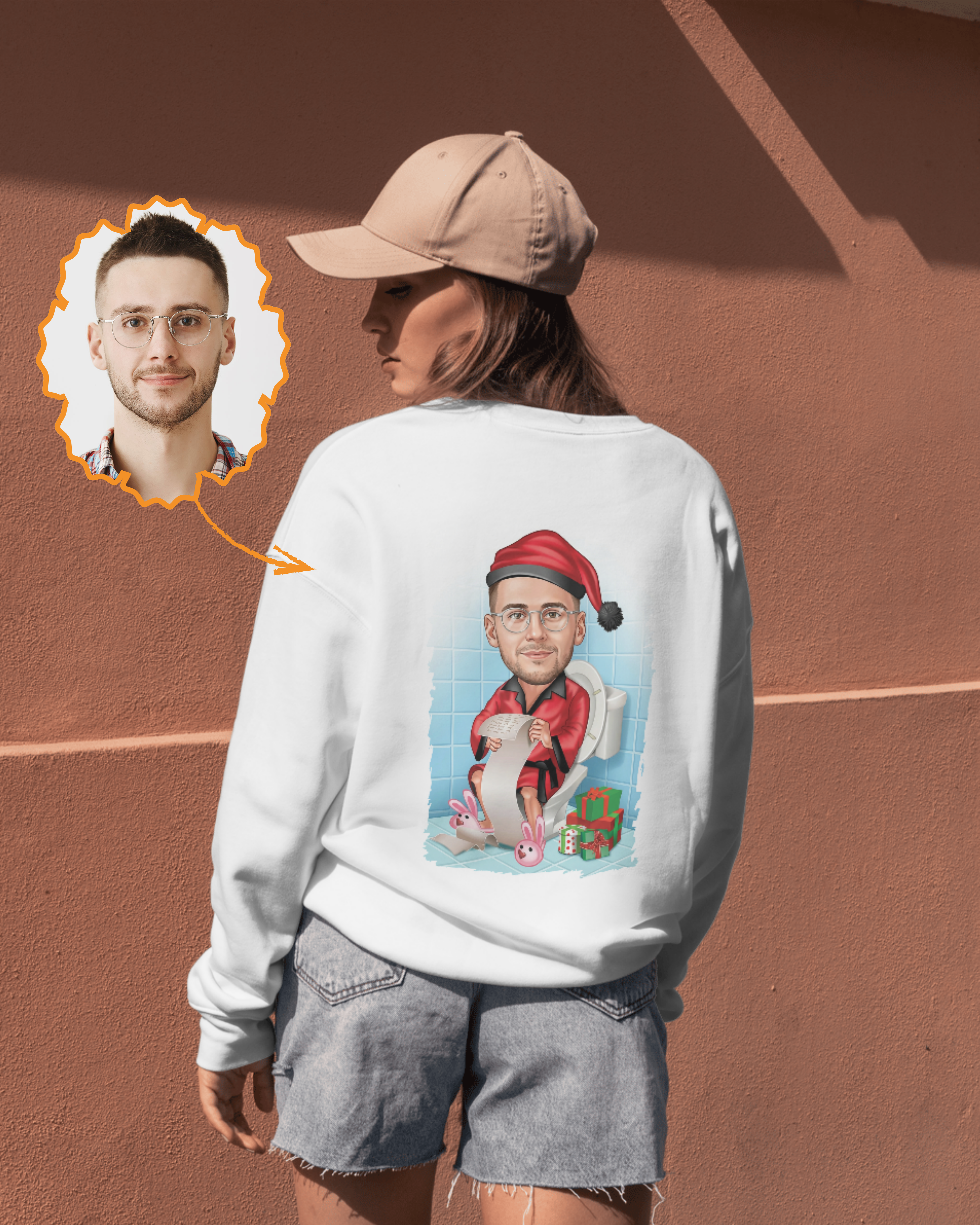 P21 : Christmas bathroom scene