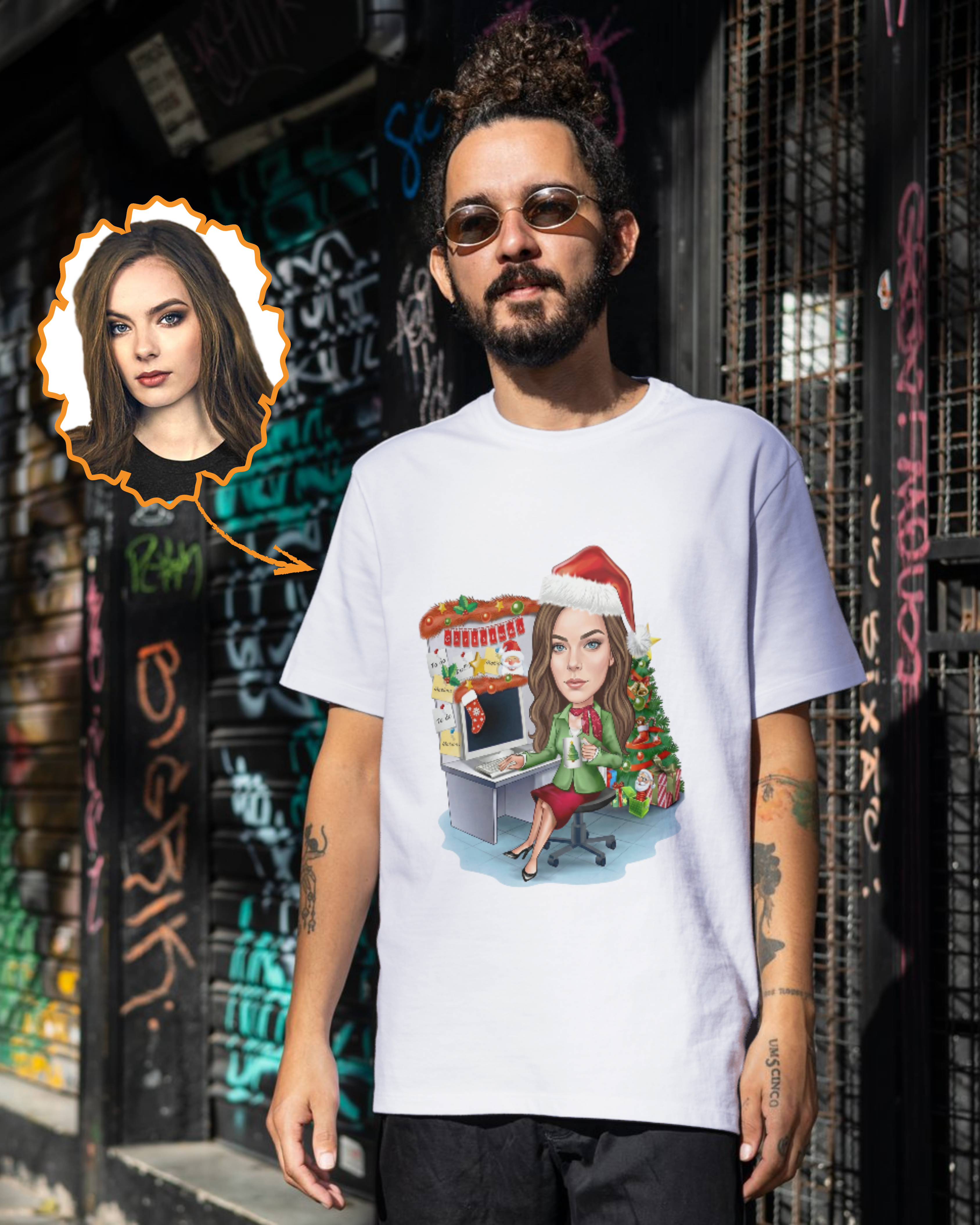 P05 : Warm Holiday Office Scene