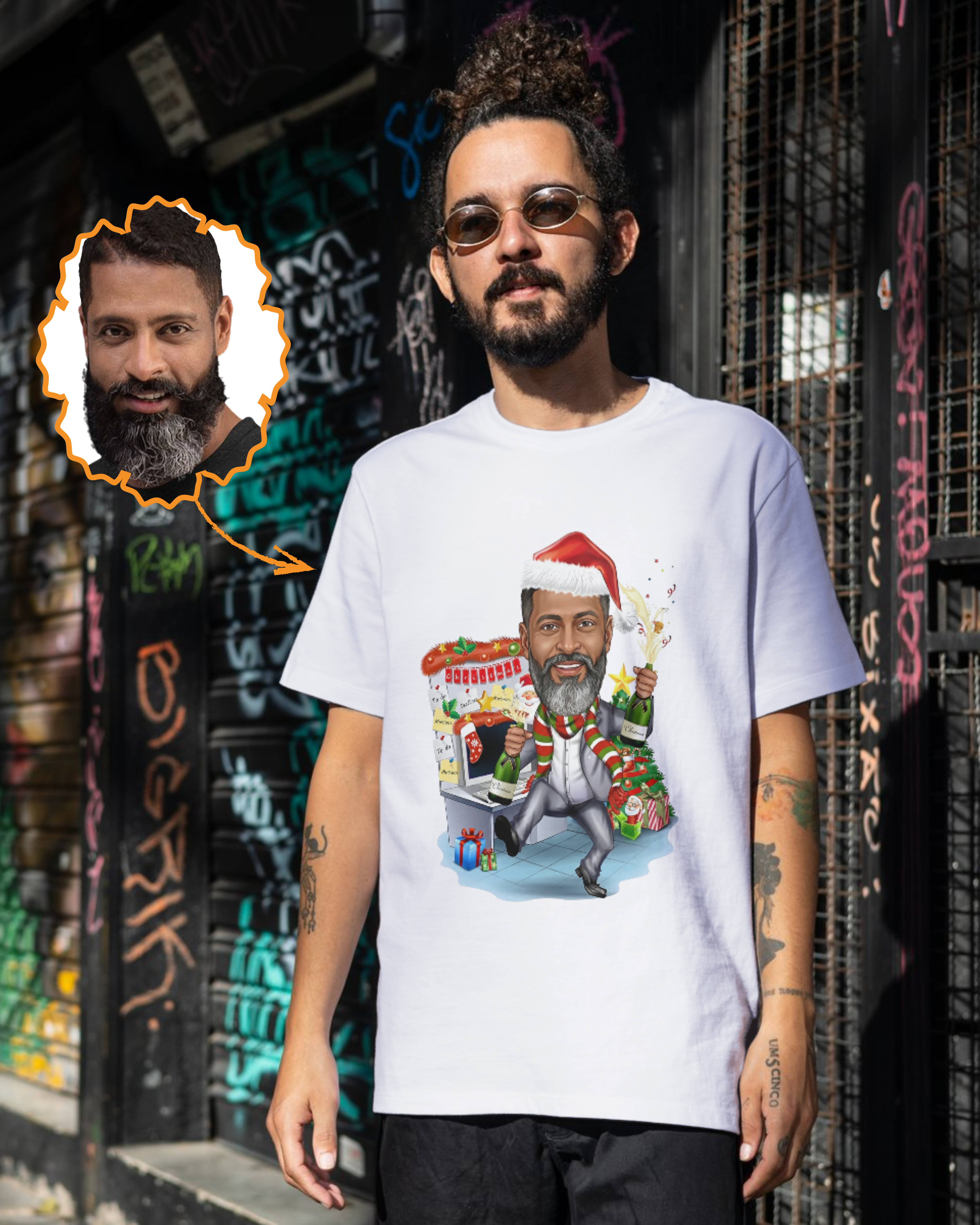 P02 : Festive Celebration Portrait