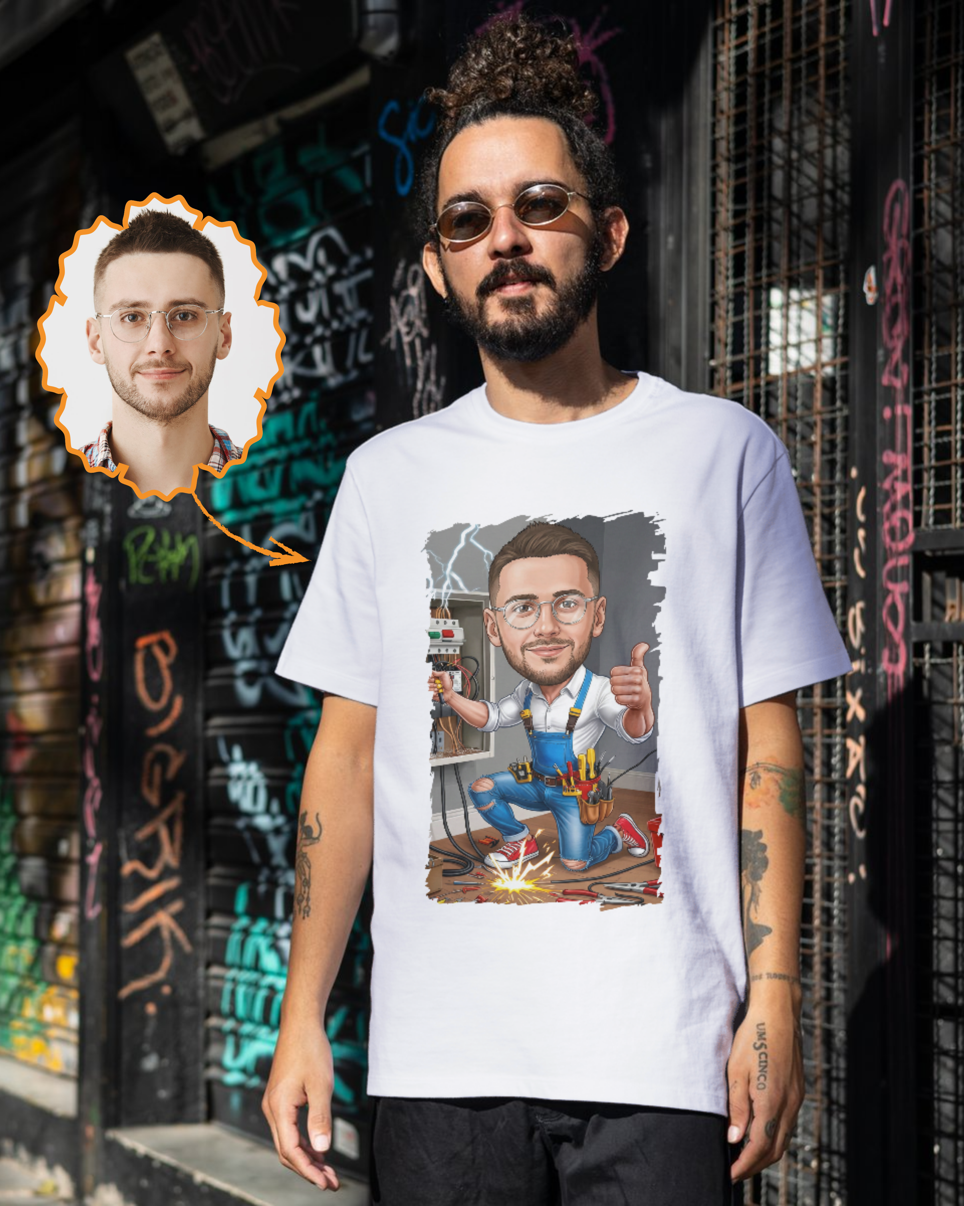 P06 : Professional Electrical Work Portrait