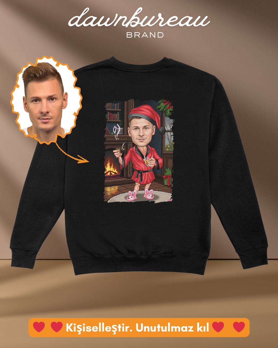 P29 : Christmas bathroom scene