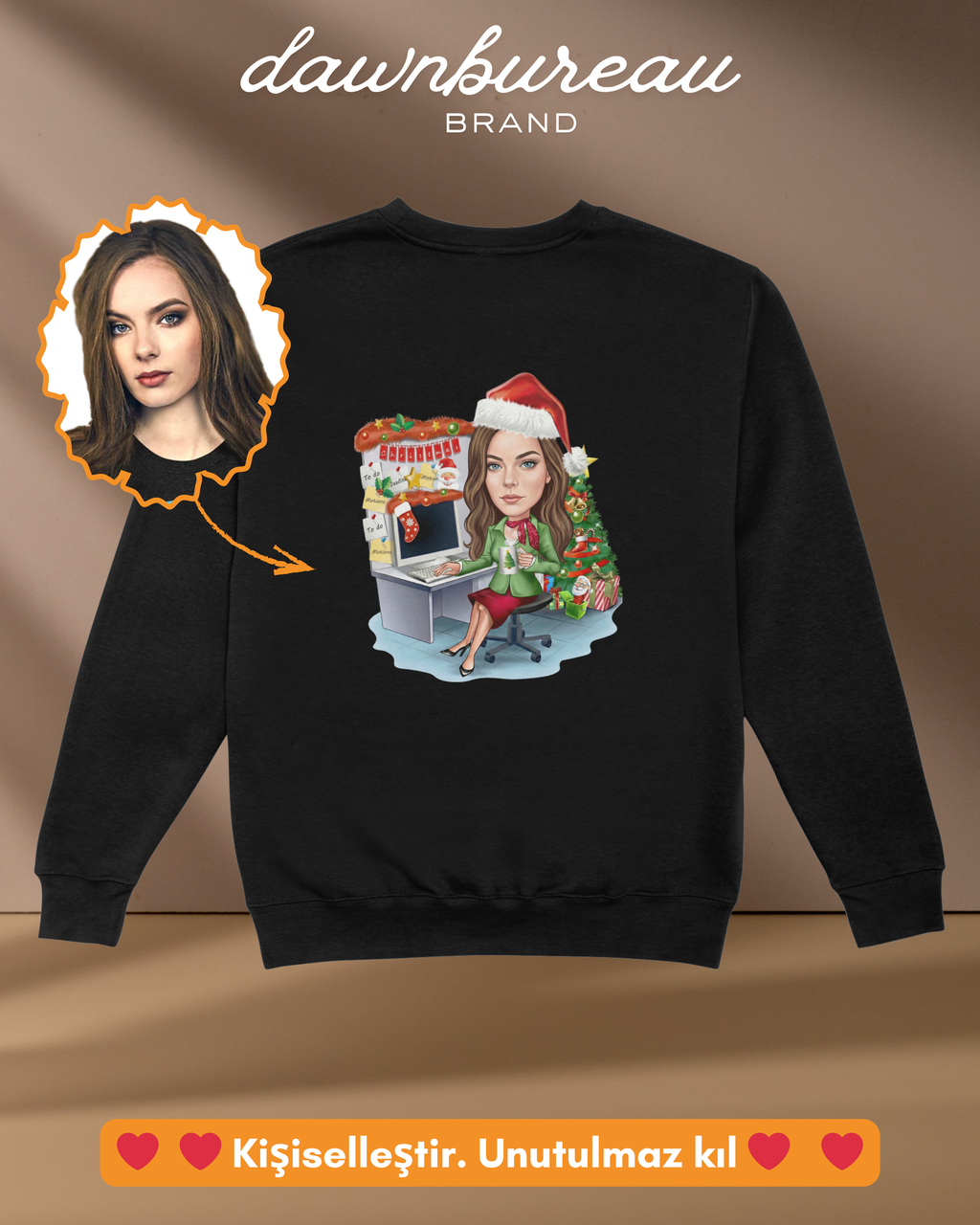 P05 : Warm Holiday Office Scene