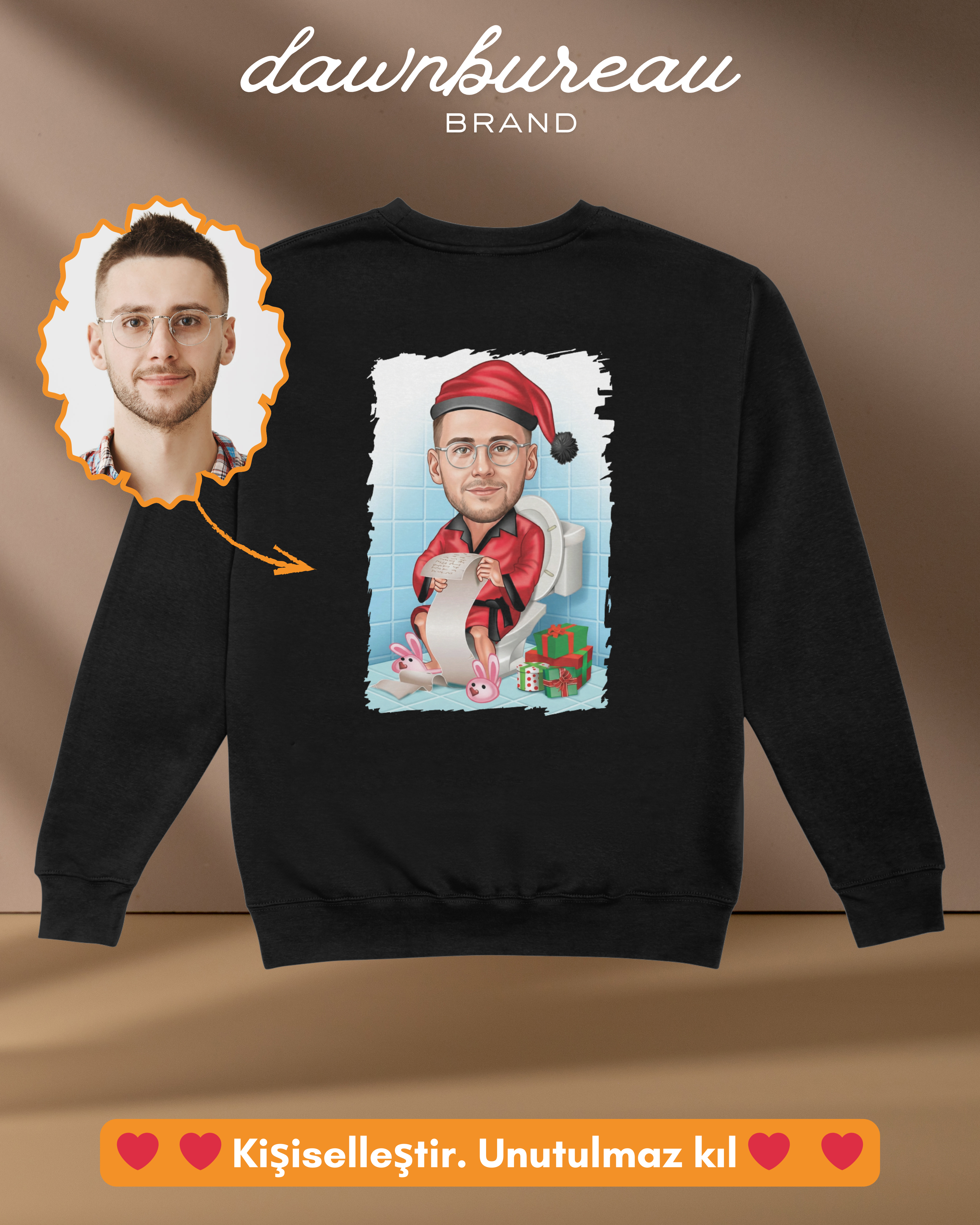 P21 : Christmas bathroom scene