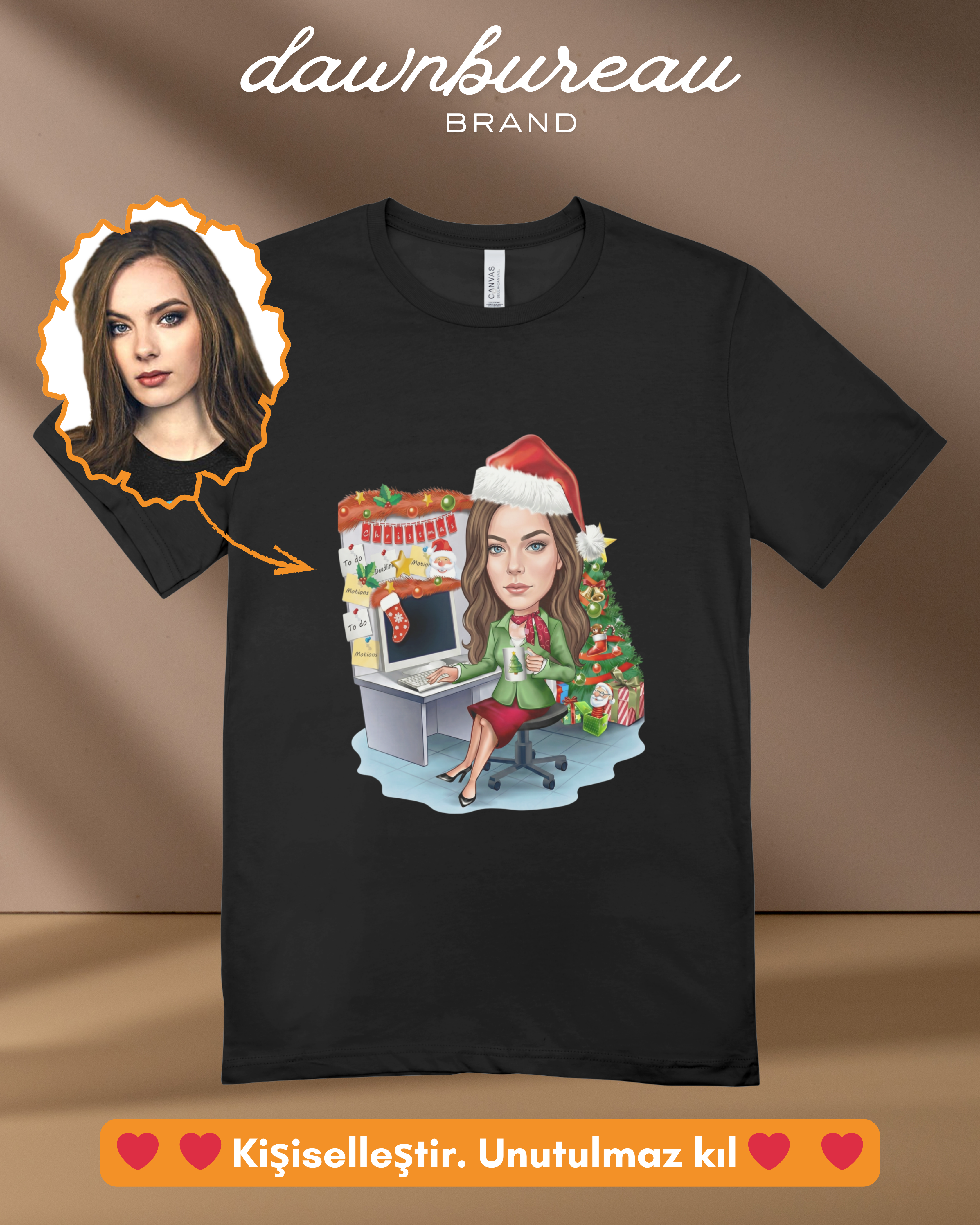 P05 : Warm Holiday Office Scene