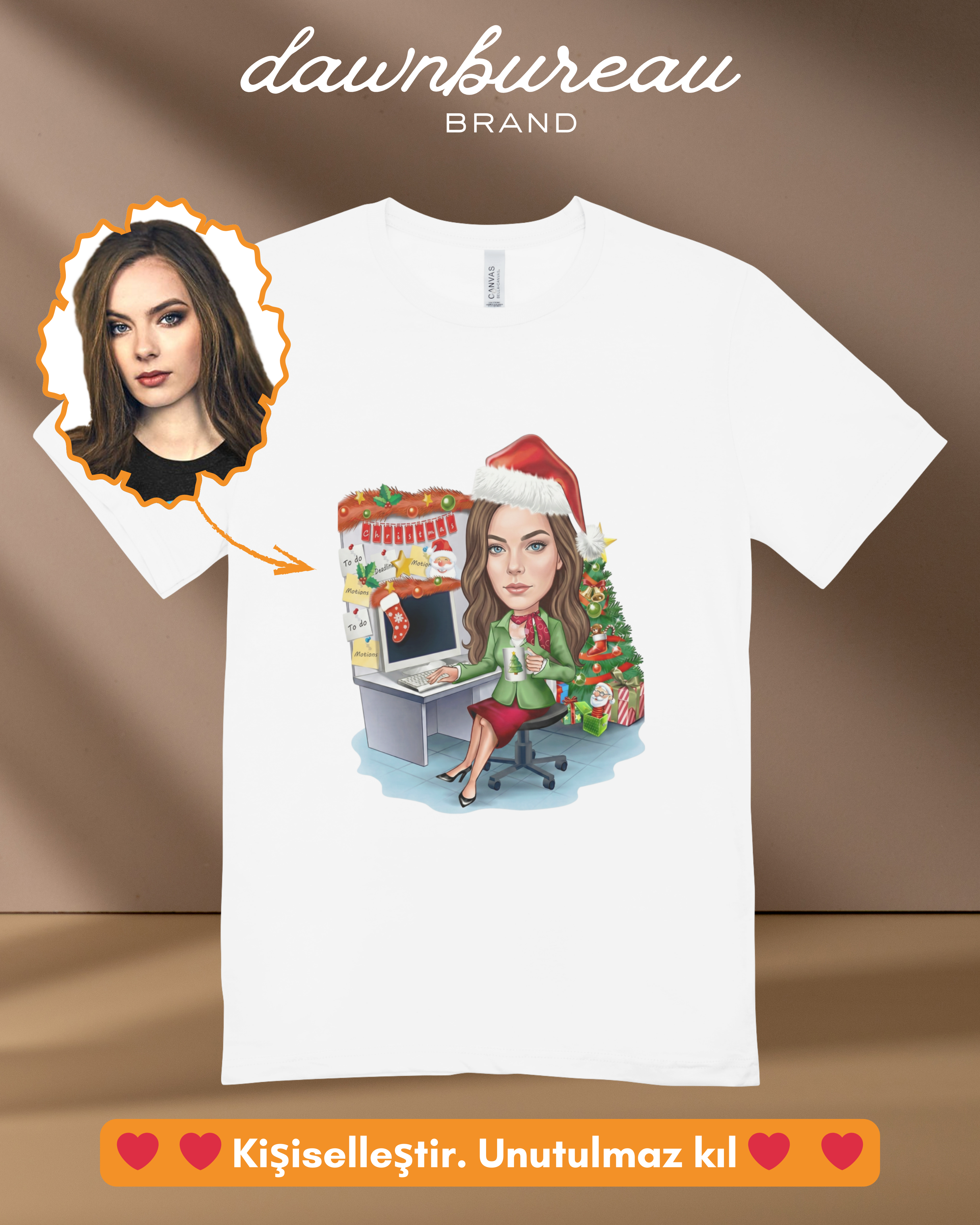 P05 : Warm Holiday Office Scene