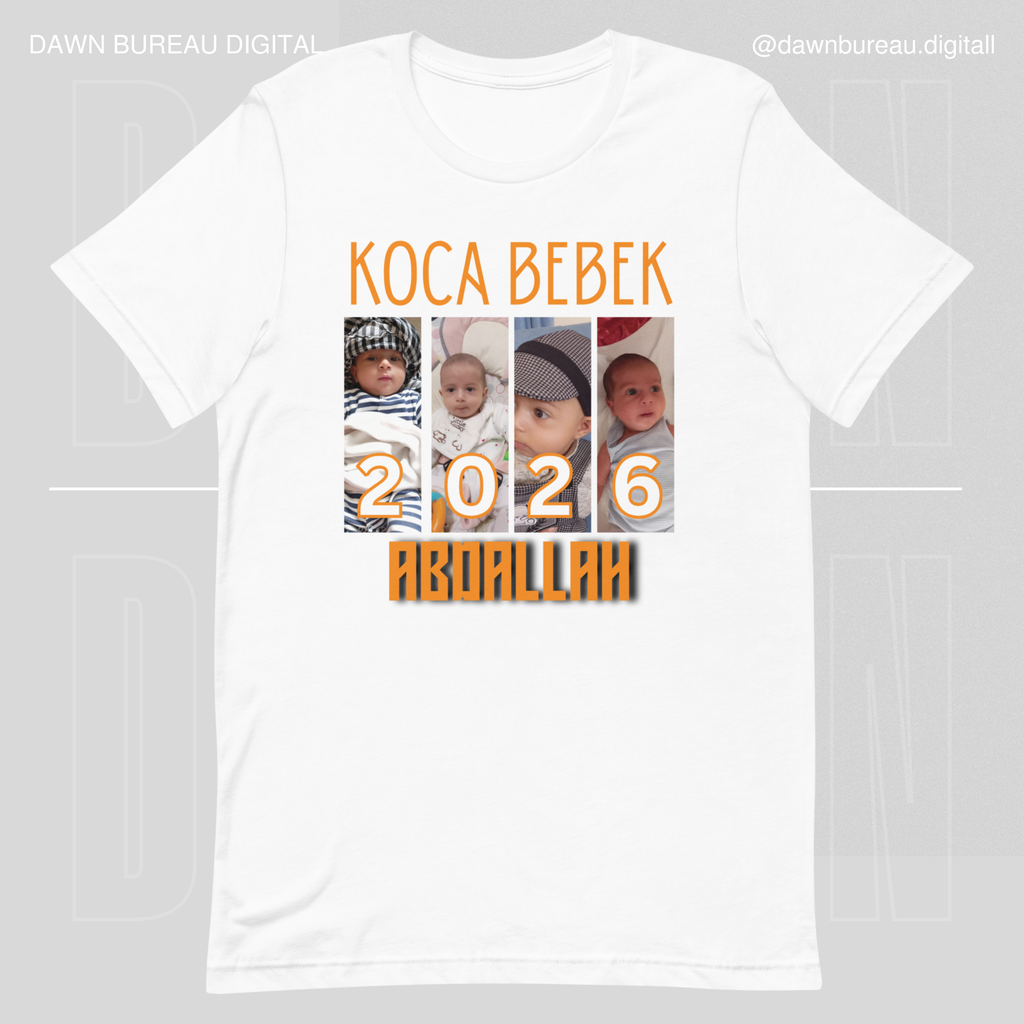 The Special Baby ( KOCA BEBEK ) – Custom Baby Photo T-Shirt Personalized Cotton Gift for Birthdays & Celebrations