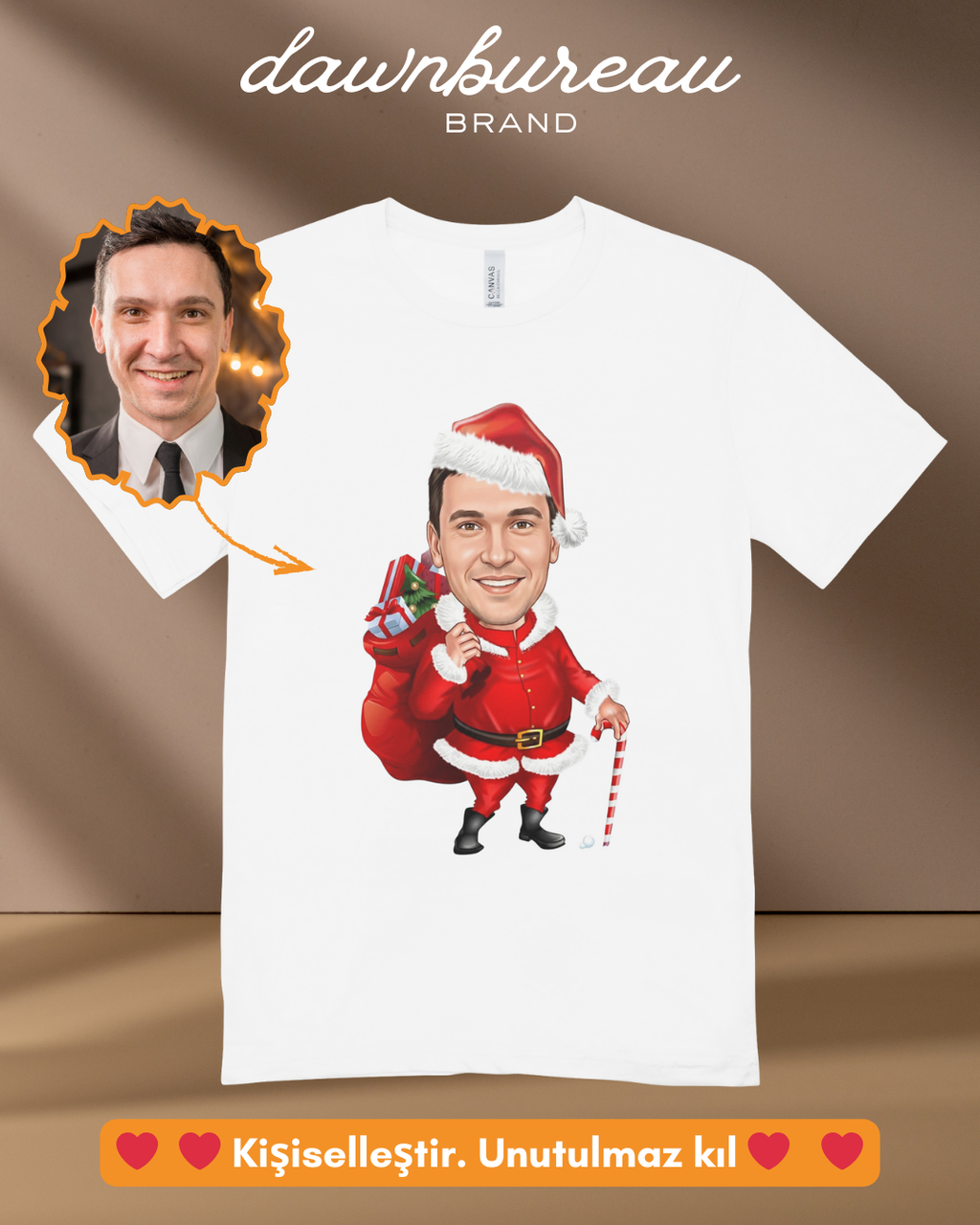 P08 : Santa Claus Gift Bag Portrait